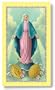 Blessed By Pope Benedict XVI Miraculous Medal Holy Praying Card
