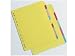Electronics : CE A4 maxi ten part multi coloured extra wide dividers, SET