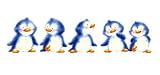 Animal Fun Time I art print 23x50cm by Makiko