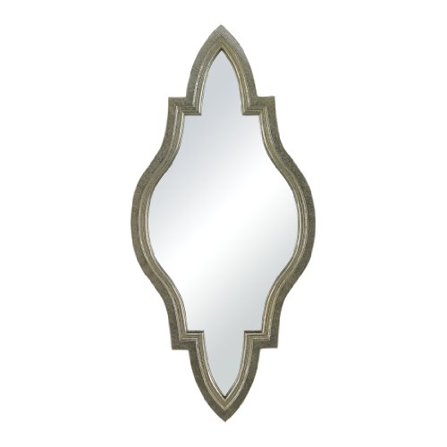Sterling Industries  Moroccan Inspired Mirror in Silver Frame