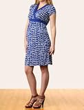31UxfDKX%2B%2BL. SL160  Motherhood Maternity: Short Sleeve Faux Wrap Maternity Dress