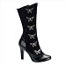 Women's Demonia TESLA 108 Steampunk Mid Caft Boots