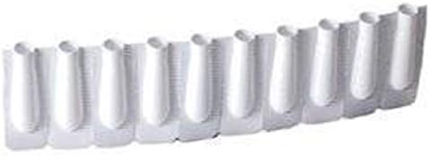 DMS Suppository Mold Disposable Peel-Away (White) - 2 mL, Quantity 100 per Pack