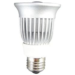 Lights of America 2102ledr20-lf3-8 7-watt Power LED R-20 Bulb, Warm White