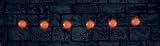 Review Pams  / Halloween | B/O Indoor 6 LED Lights | Pumpkin