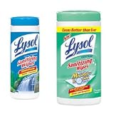 Lysol(R) Sanitizing Wipes, Spring Waterfall Scent