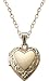 Children's 14k Gold Filled Heart Locket Pendant Necklace, 15