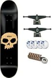 Zero Skull Knock Out Skateboard - 7.87 w/Mini Logo Wheels