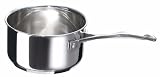 Bekaline – 12066144 – Chef – Casserole en Acier Inoxydable de Haute Qualité – Tous Feux + Induction – 14 cm