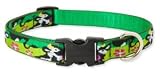 Lupine Medium Dog Collar - Moo Cow (12-20 inches)