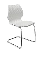 Metalmobil Set Silla 2 Uds. Uni-564 Blanco/cromo