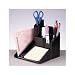 Rubbermaid-Regeneration Recycled Desk Director, 6 Organizer Compartments, Black (RUB38986) Category: Desktop and Drawer Organizers