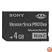 Sony 4 GB Memory Stick PRO Duo Flash Memory Card MSMT4G