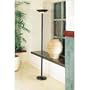 Halogen Torchiere Lighting Floor Lamp (Black) (72"h x 13"dia. shade)