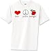 Love Peace Twilight T-Shirt T-Shirt Standard Cotton