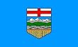 Alberta flag. 3 X 5 foot. high quality.