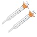 Safety 1st 2 Pack Medicine Syringe, Plastic, Non-Sterile, 5ml, Roll-Proof, Soft Grip