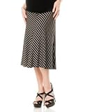 A Pea in the Pod: Self Belly Knee Length A-line Maternity Skirt