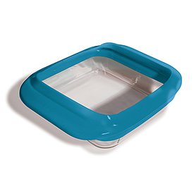 Bakers Band Non Spill 8 by 8 Bakers Band Casserole Pyrex Type