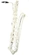 Orpheo Signature Baritone Saxophone Silver