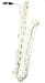 Orpheo Signature Baritone Saxophone Silver