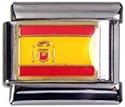 Italian Charms Module Flagge von Spanien modul by Kult-Schmuck!
