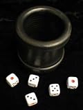 Dice Cup with Dice - Perfect for Stacking or Any Other Dice Games