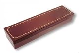 Burgundy Leatherette High Fashion Bracelet Gift Box