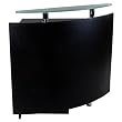 "Baltic" Black Reception Desk