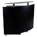"Baltic" Black Reception Desk