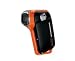 Sanyo VPC-CA8EX Camcorder (SD-Karte, 8 Megapixel, 5-fach opt. Zoom, 2,5 Zoll Display, wasserdicht bis 1,5m) orange-schwarz