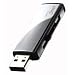 I-O DATA USB 2.0/1.1�Ή� �t���b�V���������[�uToteBag Smart�v4GB �~���[�V���o�[ TB-AT4G/S
