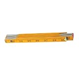 Buy Classic Wood Carpenter's Folding Ruler - 40 - SAE & Metric Markings by ProTool