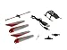 Spare Part Pack 1 Ersatzteile f&uuml;r neuen RC Hubschrauber Falcon X rot