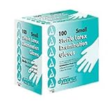 Review Gloves  / Latex Examination Gloves, Sterile, Size: Small - 50 Pair