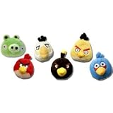 Angry Birds Plush Set of 6 Stocking Stuffers Mini Characters / Officially Licensed Product By Rovio with Hang Tags