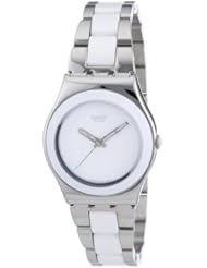 Swatch Womens STYLS141G SS2006 White Dial Watch