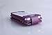 iPhone 5/5S Flip Premium PU Synthetic Leather Wallet Case - Navor (Purple)