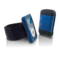 Marware Sportsuit Convertible Case for 80/120/160 GB iPod classic 6G (Blue)