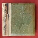 fairtrade Recycled paper & lily leaves photo album - 40 photos