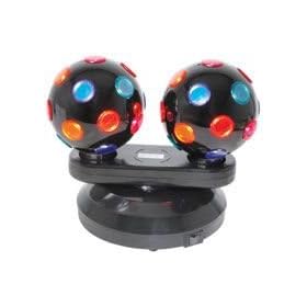 Uk Version Dual Rotating Disco Balls Free Standing