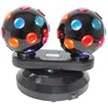 Uk Version Dual Rotating Disco Balls Free Standing