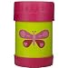 Crocodile Creek Food Jar - Pink Butterfly