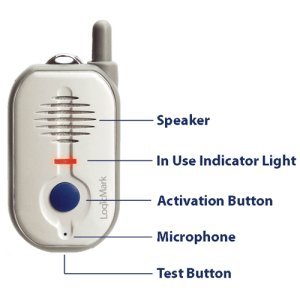 Logic Mark - Replacement Pendant - Guardian Alert 911 Optional Accessory - Emergency Medical Alert