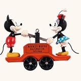 Hallmark 2008 Limited Quantity - Riding the Rails - Mickey and Minnie - Disney Special Edition - QXE9004