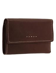 Fossil Brown Popstich Clutch Wallet by 