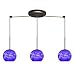 Besa Lighting 3QB-166486-BR Bronze Lilo Contemporary / Modern Three Light Down Light ...
