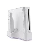 Premium 4-IN-1 Docking Station for Nintendo Wii Charger for Wii Remotes and Cooling Fan