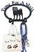   - Dog Leash Hook - Pug (Time for a Walk)