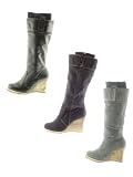 Produkt-Bild: Couture Discount Damenstiefel Fashion Slouch Boots (ST32n), Gr. 39